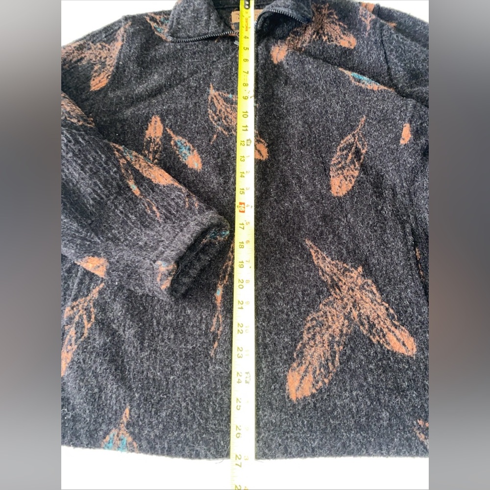 Bear Ridge Outfitters Zip-up Fleece Jacket Men’s Size XL Made In USA Wool Blend - Picture 9 of 10